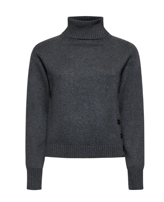 maglia a collo alto essenziale silvian heach GPA25232LUGRIGIO SILVIAN HEACH