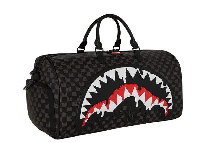 borsone midnight dripping shark in paris duffle 910D7966NSZNERO SPRAYGROUND
