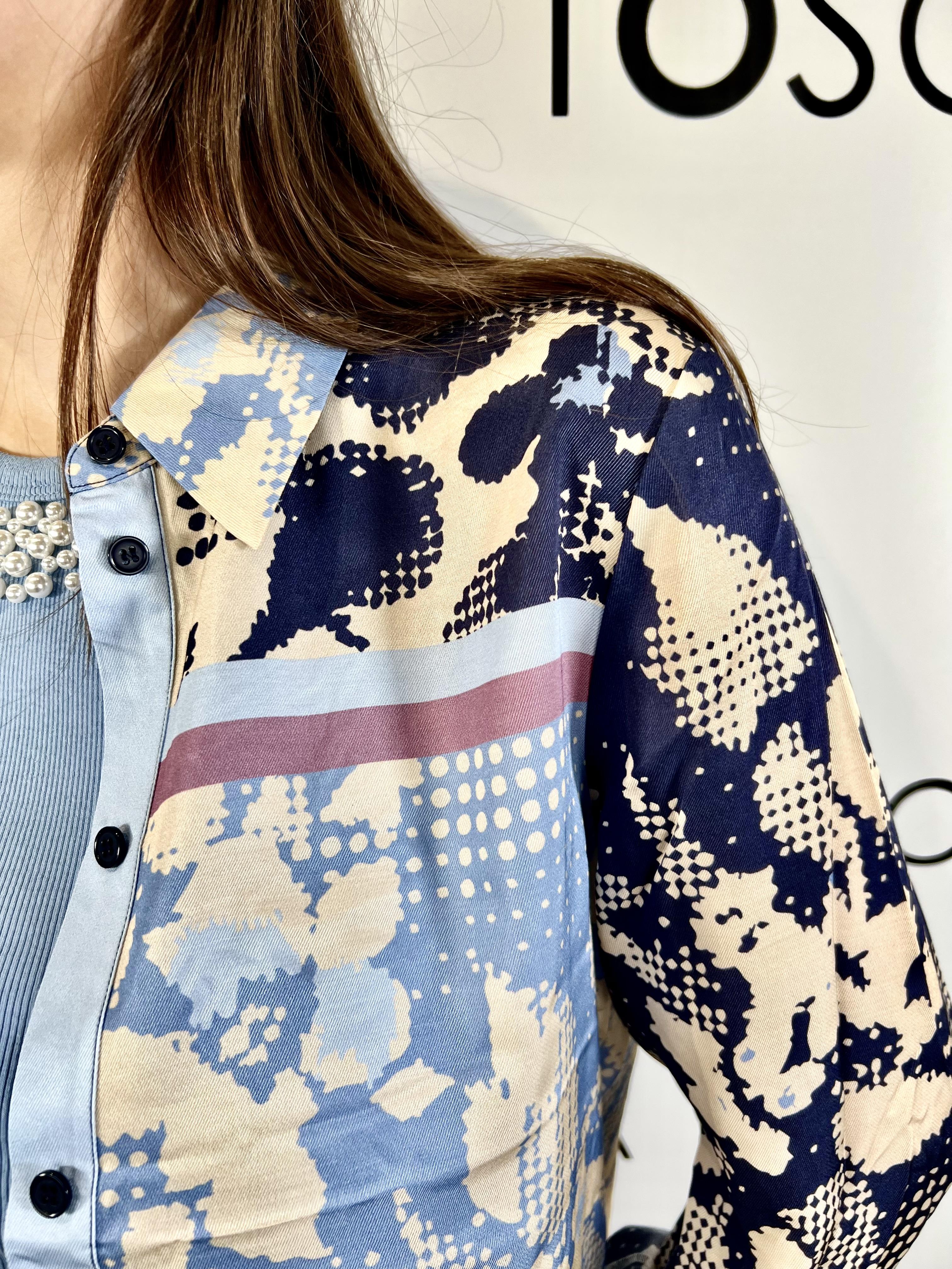 camicia stampa foulard silvian heach 