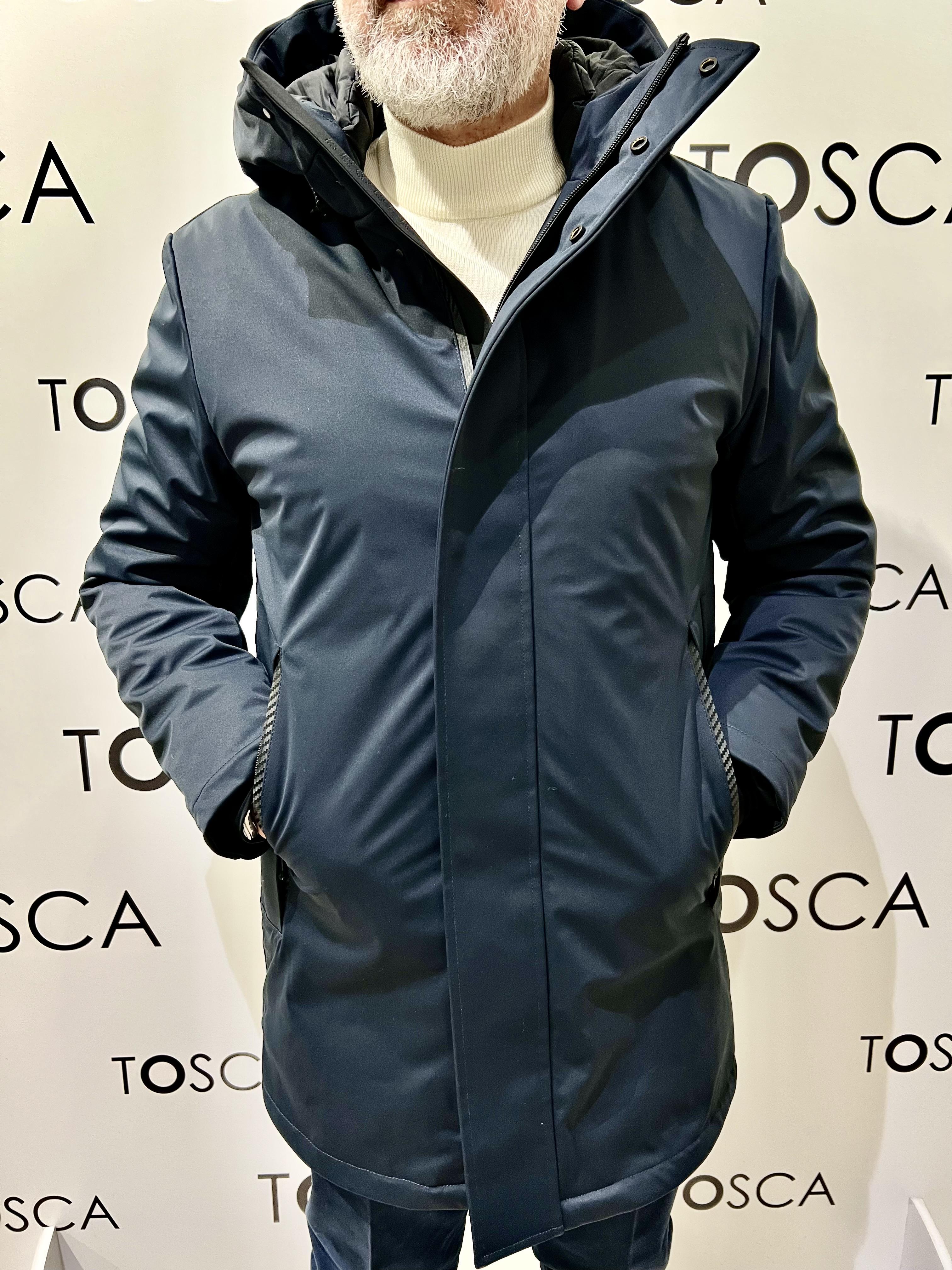 Giaccone Airoya blu  People Of Shibuya AIROYA PM862NBLU PEOPLE