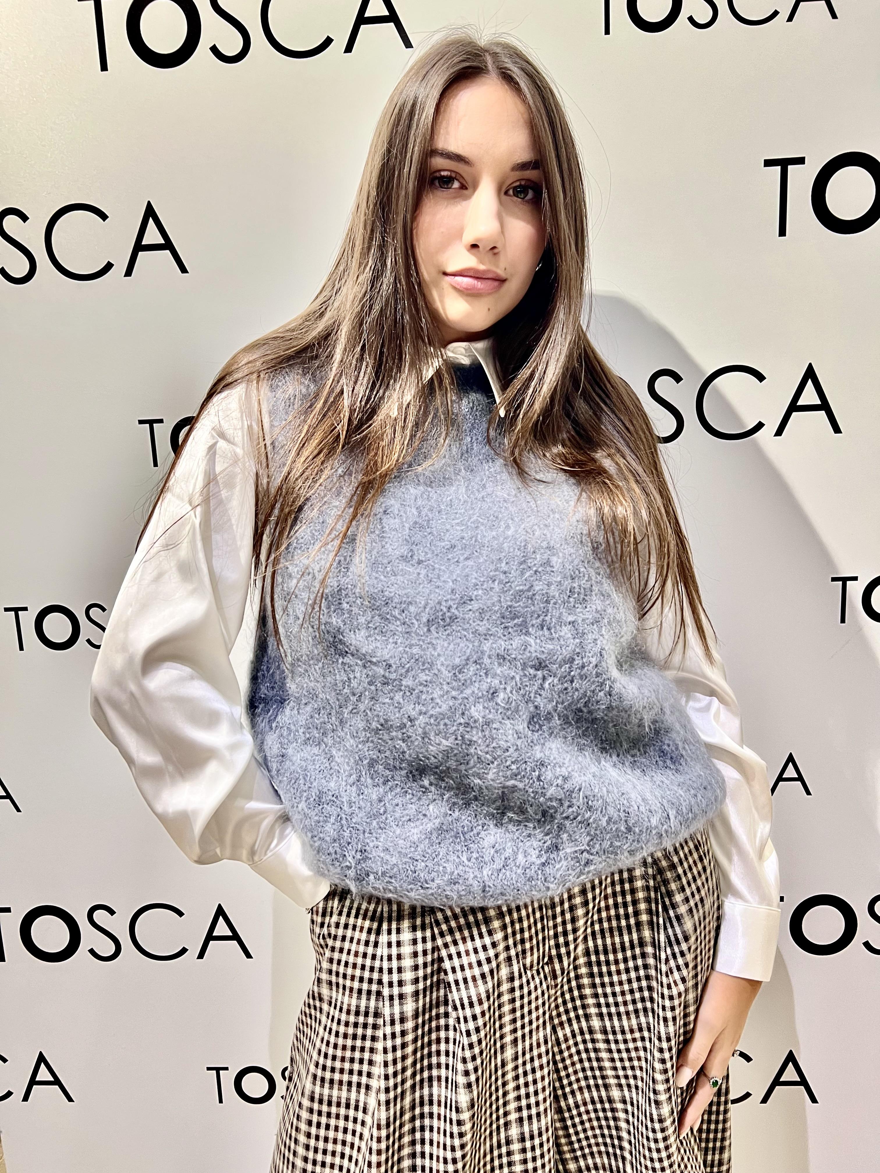 gilet girocollo over haveone LNC-M031GRIGIO HAVEONE