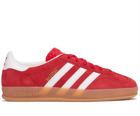 gazelle lo pro w jr5744 adidas GAZELLE LO PRO W JR5744ROSSO/BIANCO Adidas