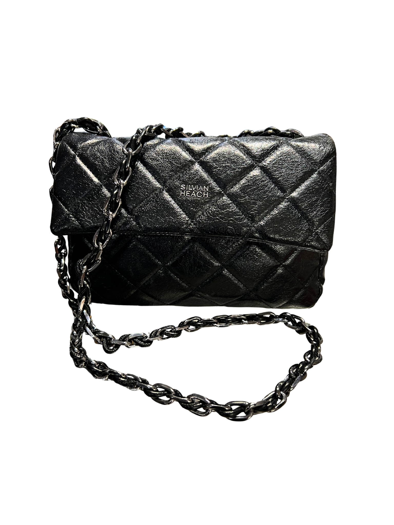 borsa trapuntata con tracolla a catena silvian heach RCA25027BONERO SILVIAN HEACH