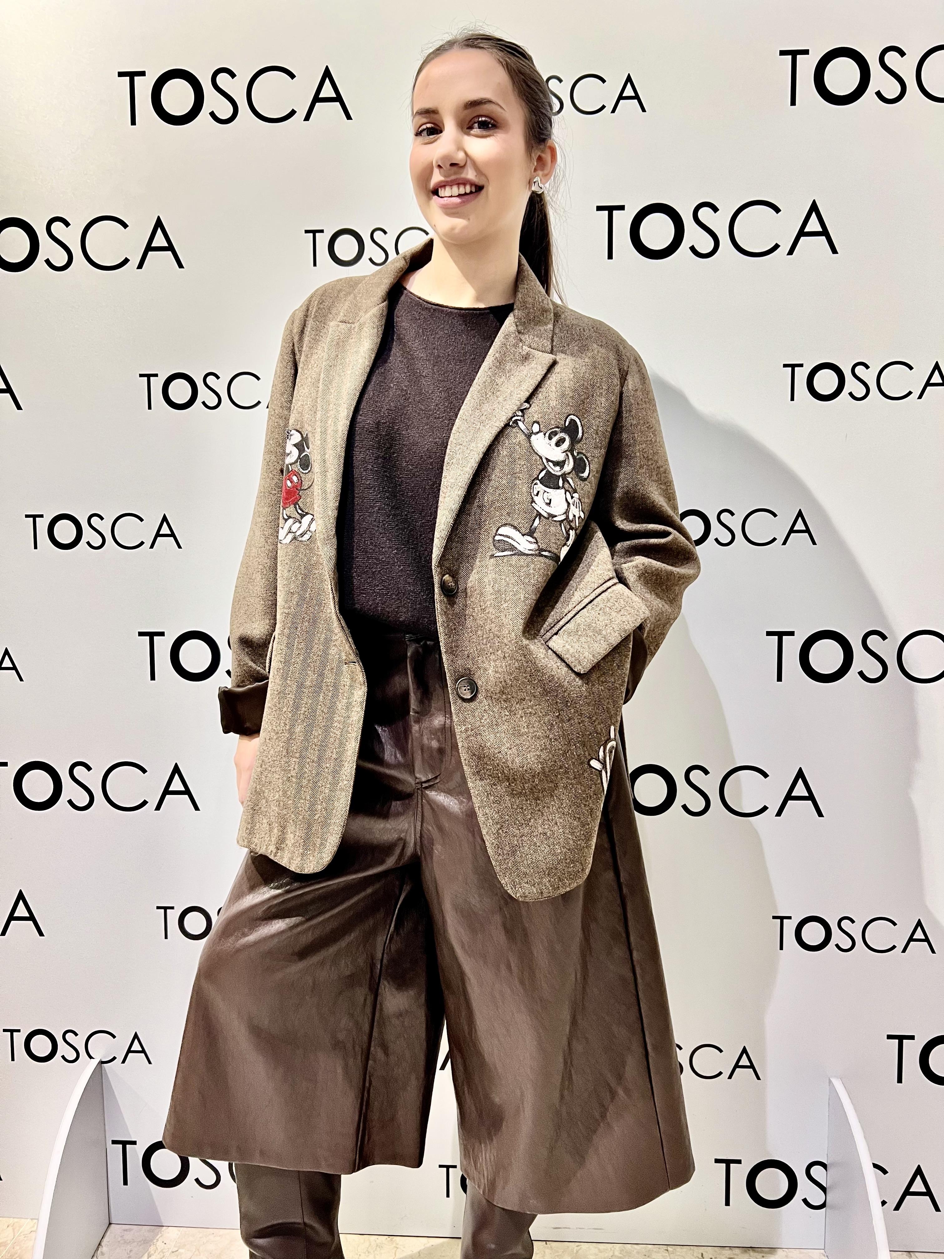 giacca topolinoi  souvenir F38X0157-35886MARRONE SOUVENIR