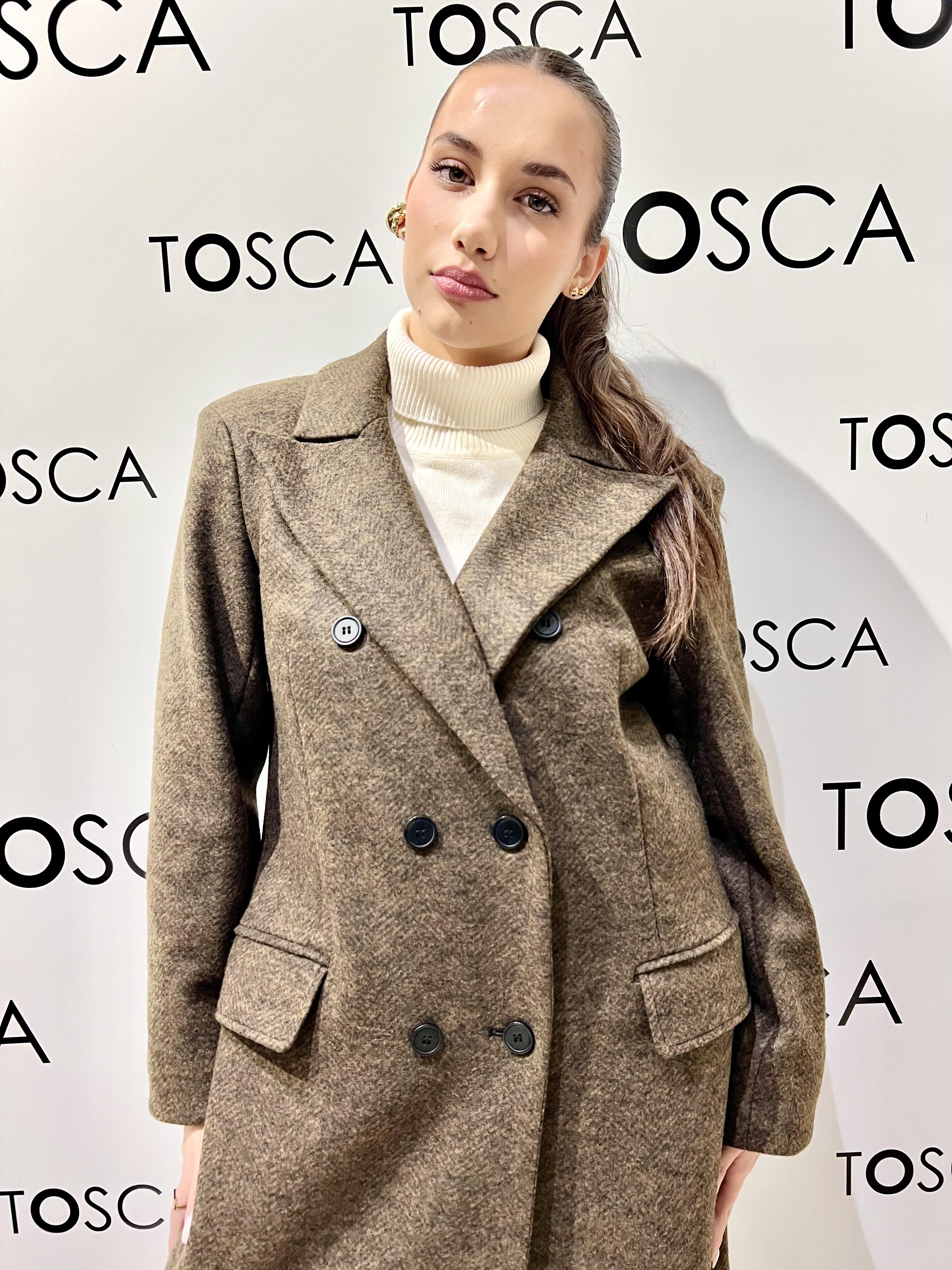 cappotto doppiopetto lungo  silvian heach GPA25010CPMARRONE SILVIAN HEACH