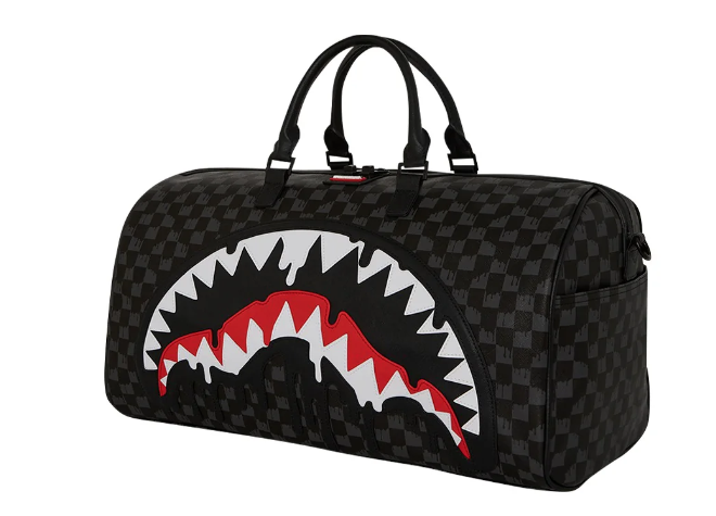 borsone midnight dripping shark in paris duffle 910D7966NSZNERO SPRAYGROUND