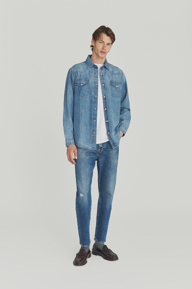 camicia in denim SHIRT MARTIN MANKOHSAMUI ROY ROGERS
