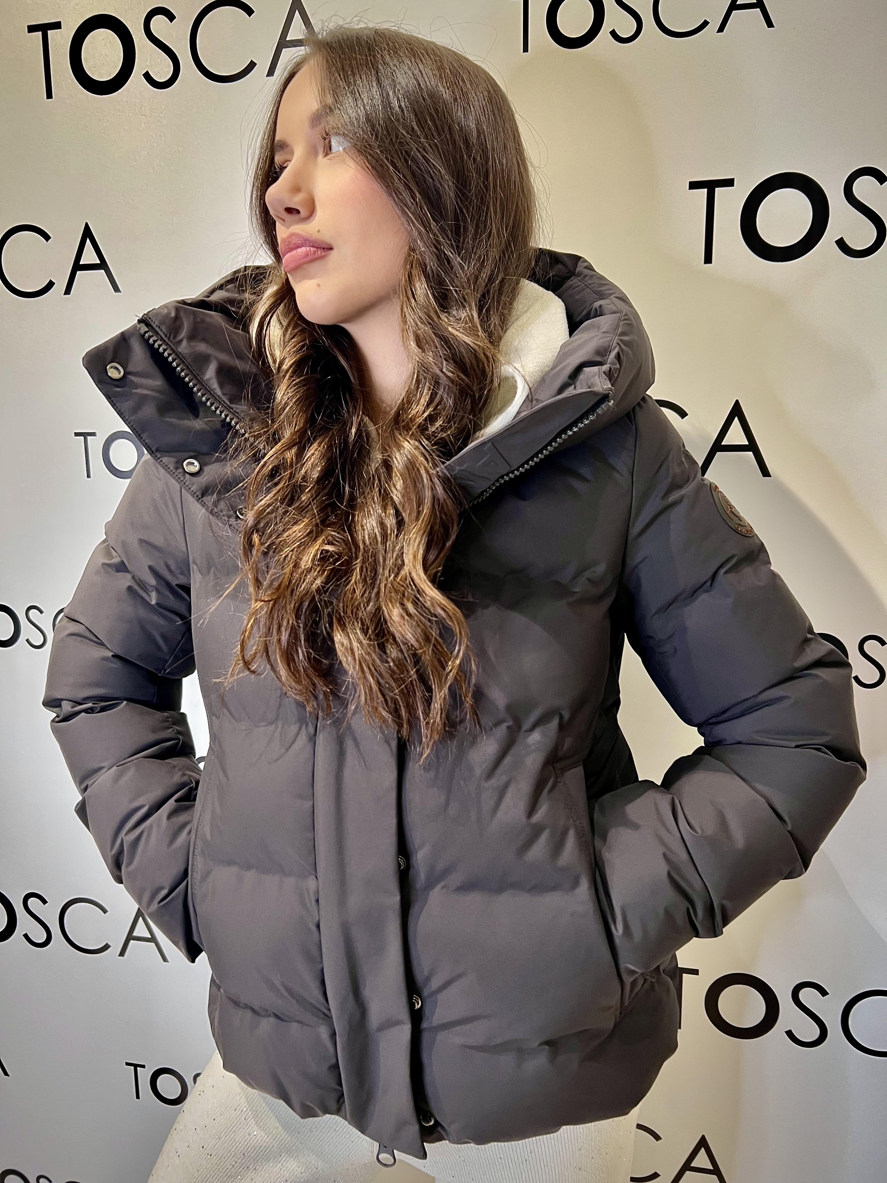 parka donna animal free mod. arena P32533WMARRONE SAVE THE DUCK