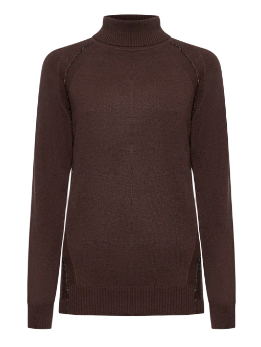maglia a collo alto essenziale silvian heach 