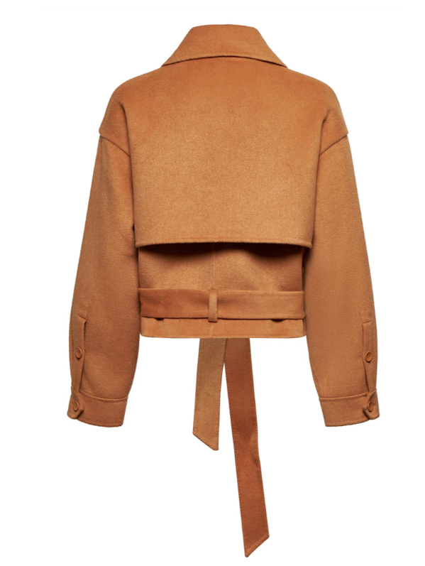 giubbotto in panno silvian heach GPA25163CAMMELLO SILVIAN HEACH