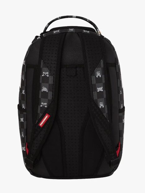 zainetto gray peeking character check dlxsv backpack.sprayground 