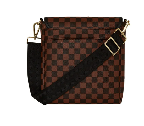 tracolla sprayground sawtooth sharks in paris messenger sling 910B7839NSZMARRONE SPRAYGROUND