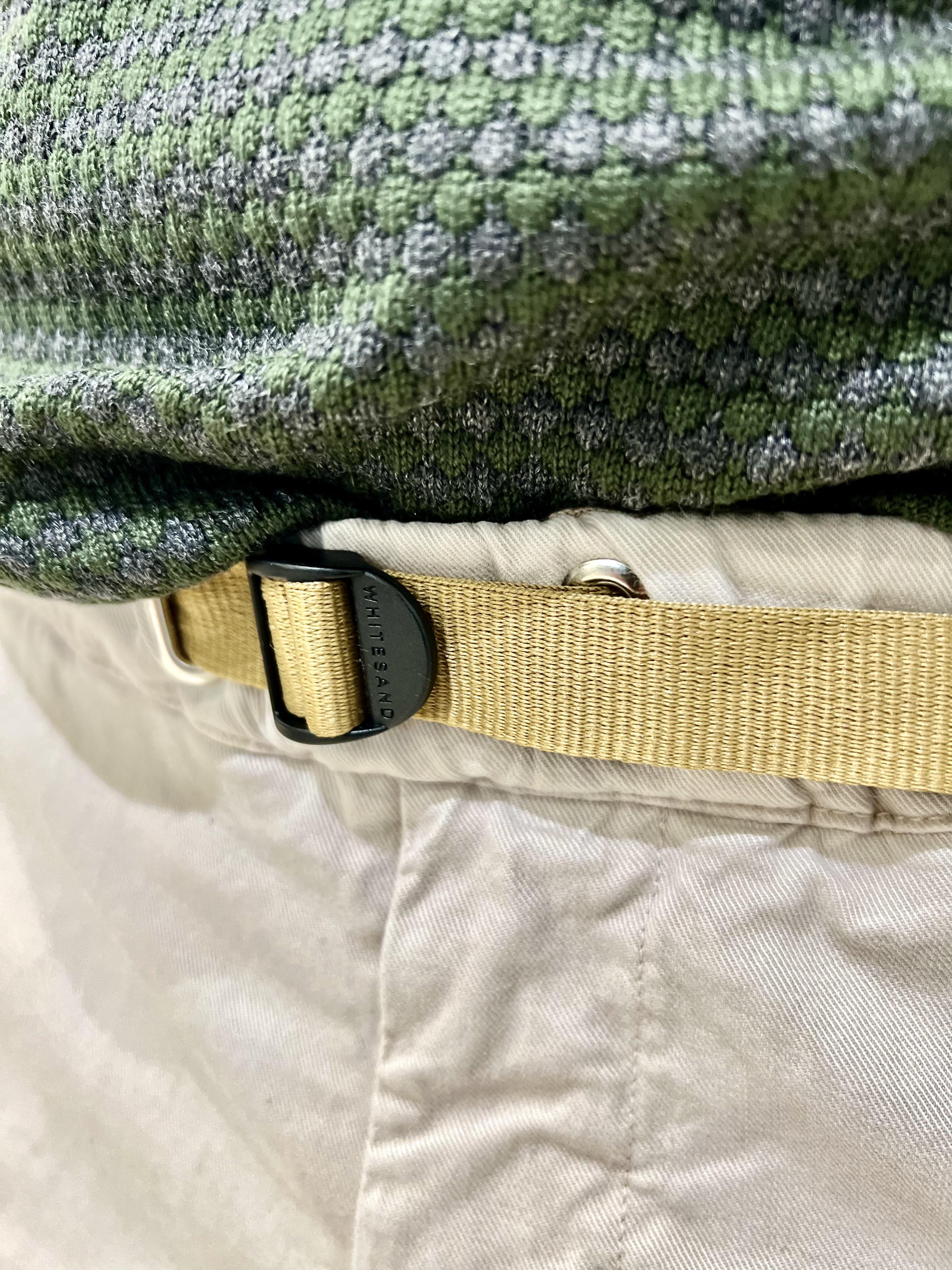 pantalone in cotone 25WSU66 27328 WHITE SAND