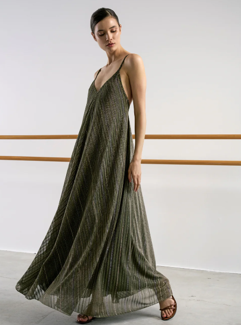 abito in maglia lurex ferrone S14XBFBIMIAMILITARE FERRONE