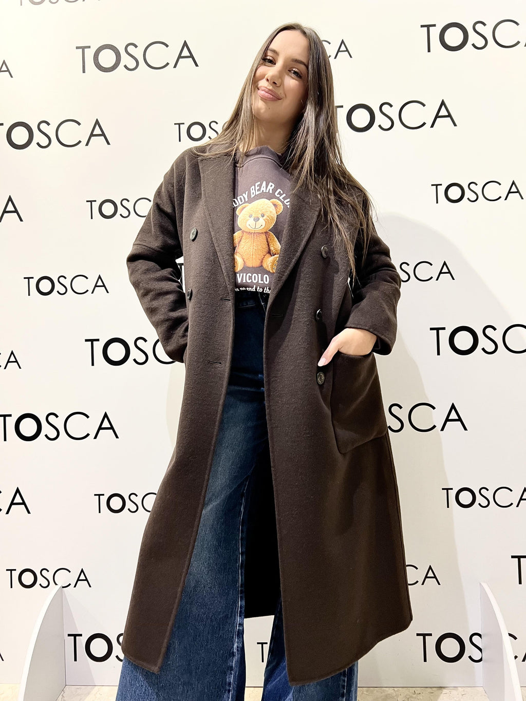 cappotto doppipetto TF0001MARRONE VICOLO