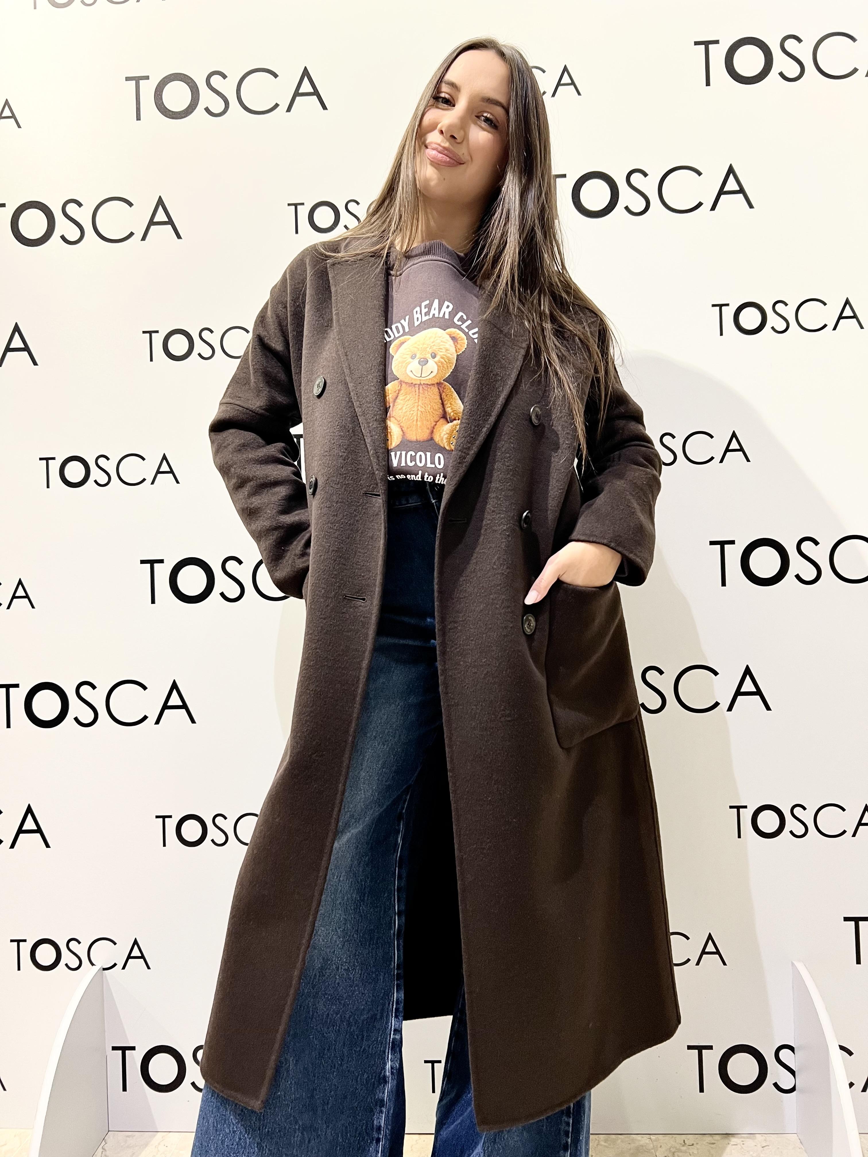 cappotto doppipetto TF0001MARRONE VICOLO