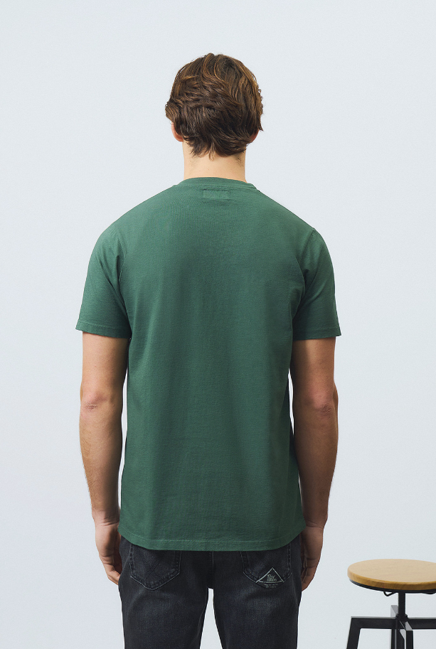 t-shirt pocket man heavy jersey 