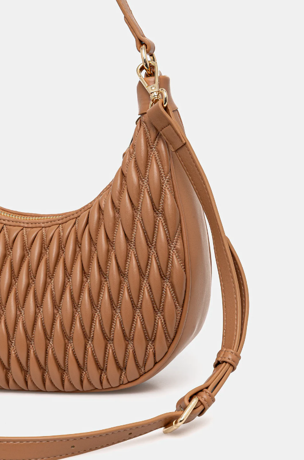 borsa effetto trapuntato con manico silvian heach RCA25034BOCAMMELLO SILVIAN HEACH