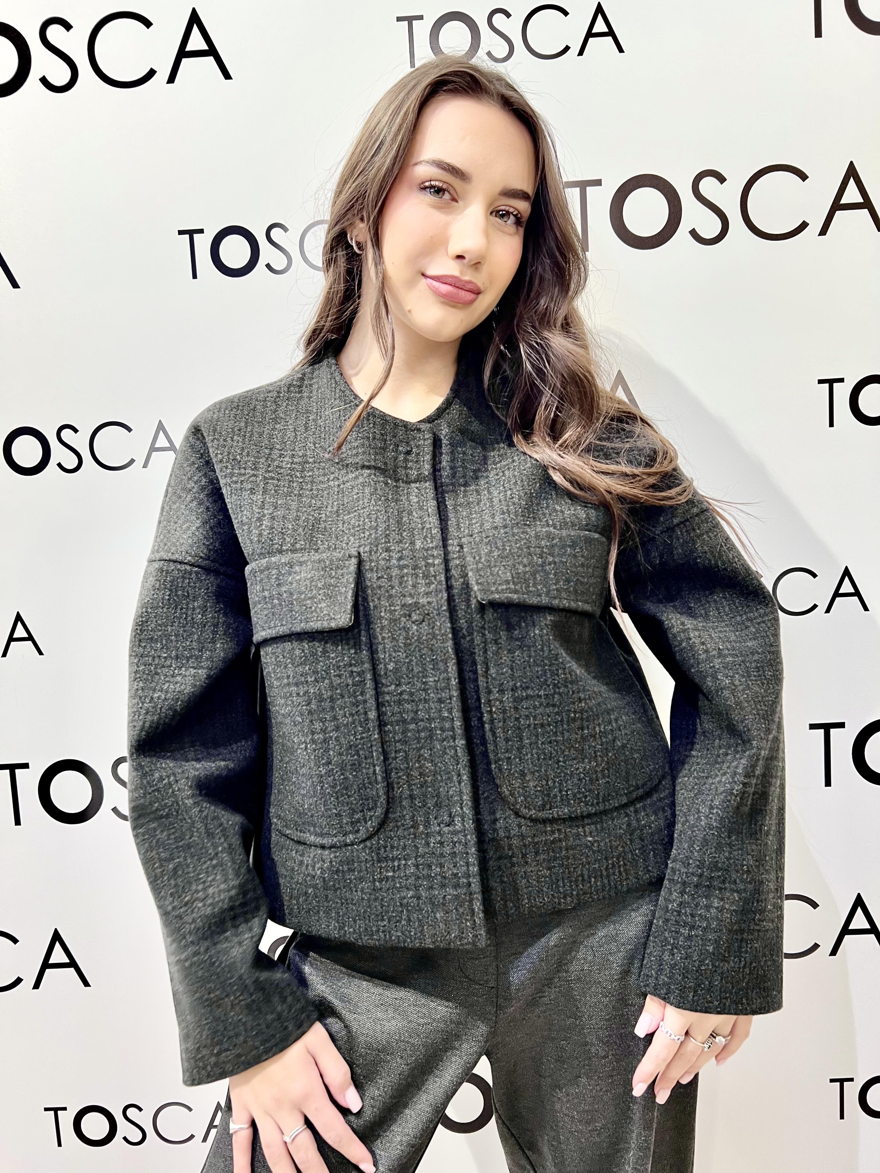 caban corto ferrone S23YBFBRUCEGRIGIO FERRONE