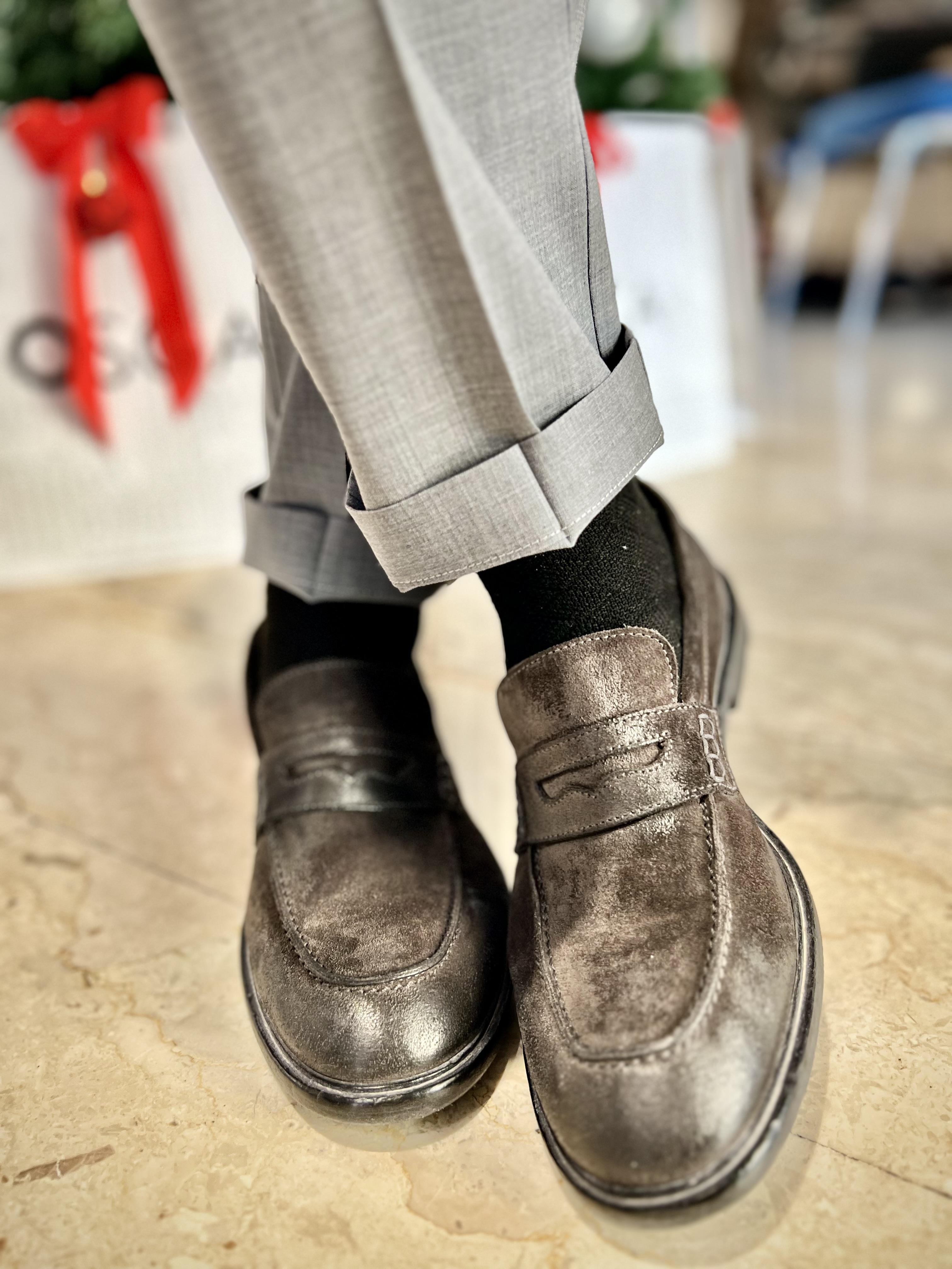 mocassino uomo kurni nero Moma 59501EGRIGIO MOMA