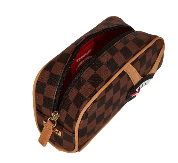 pochette sprayground hennyville pouch 910B8001NSZMARRONE SPRAYGROUND