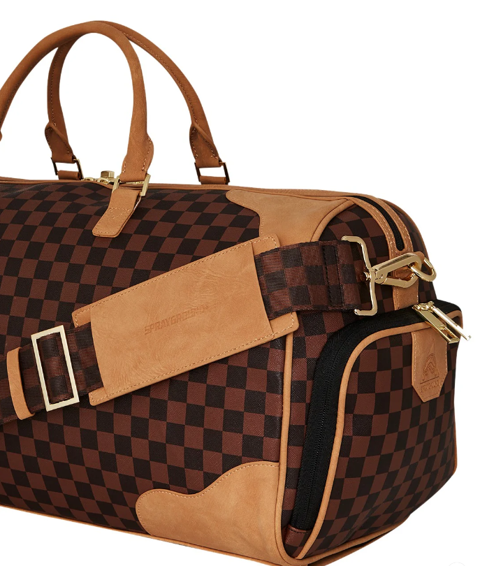 borsone sprayground hennyville duffle 910B7616NSZMARRONE SPRAYGROUND