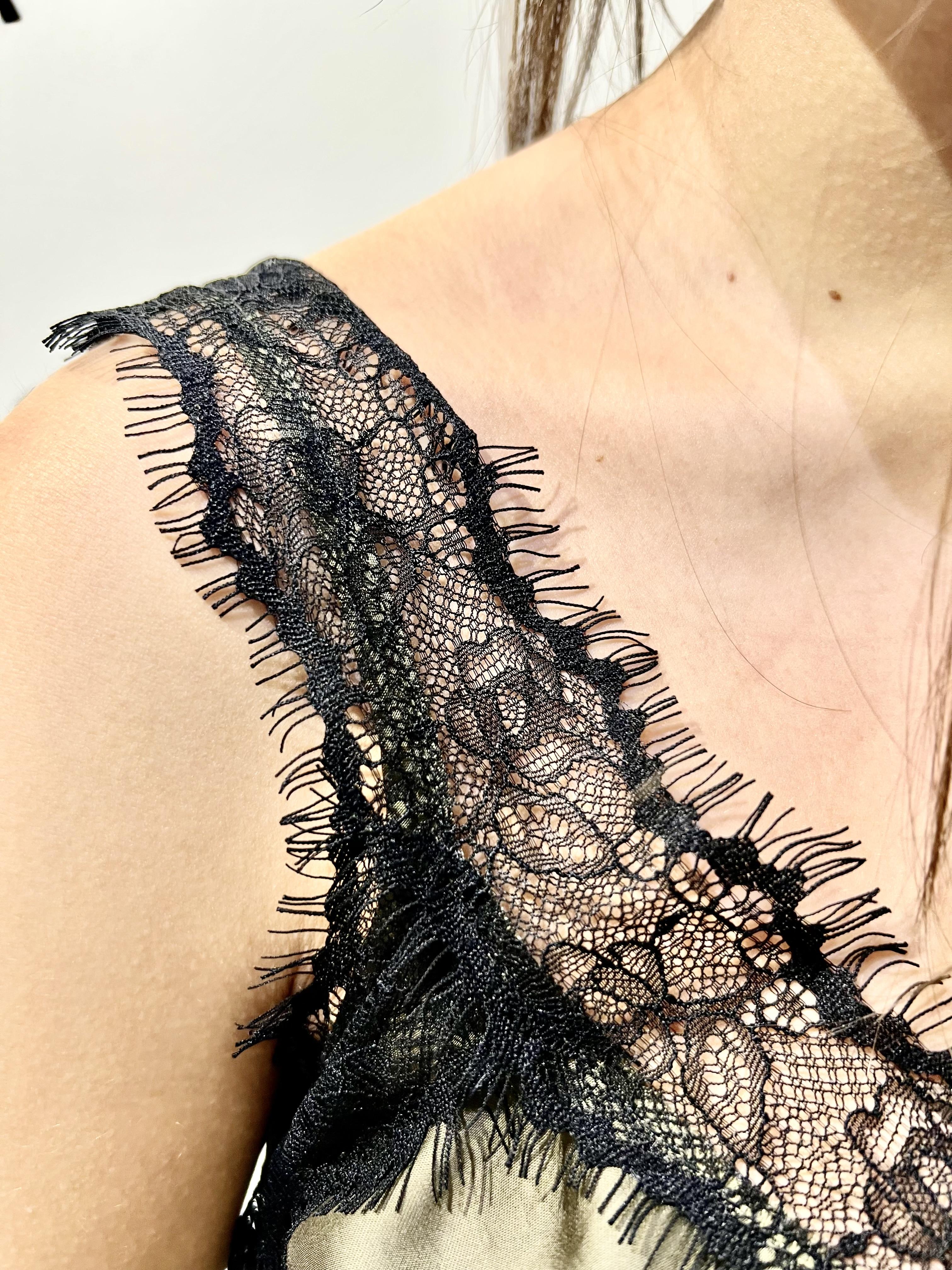 top con pizzo souvenir S38M0741-33299JQVERDE SOUVENIR