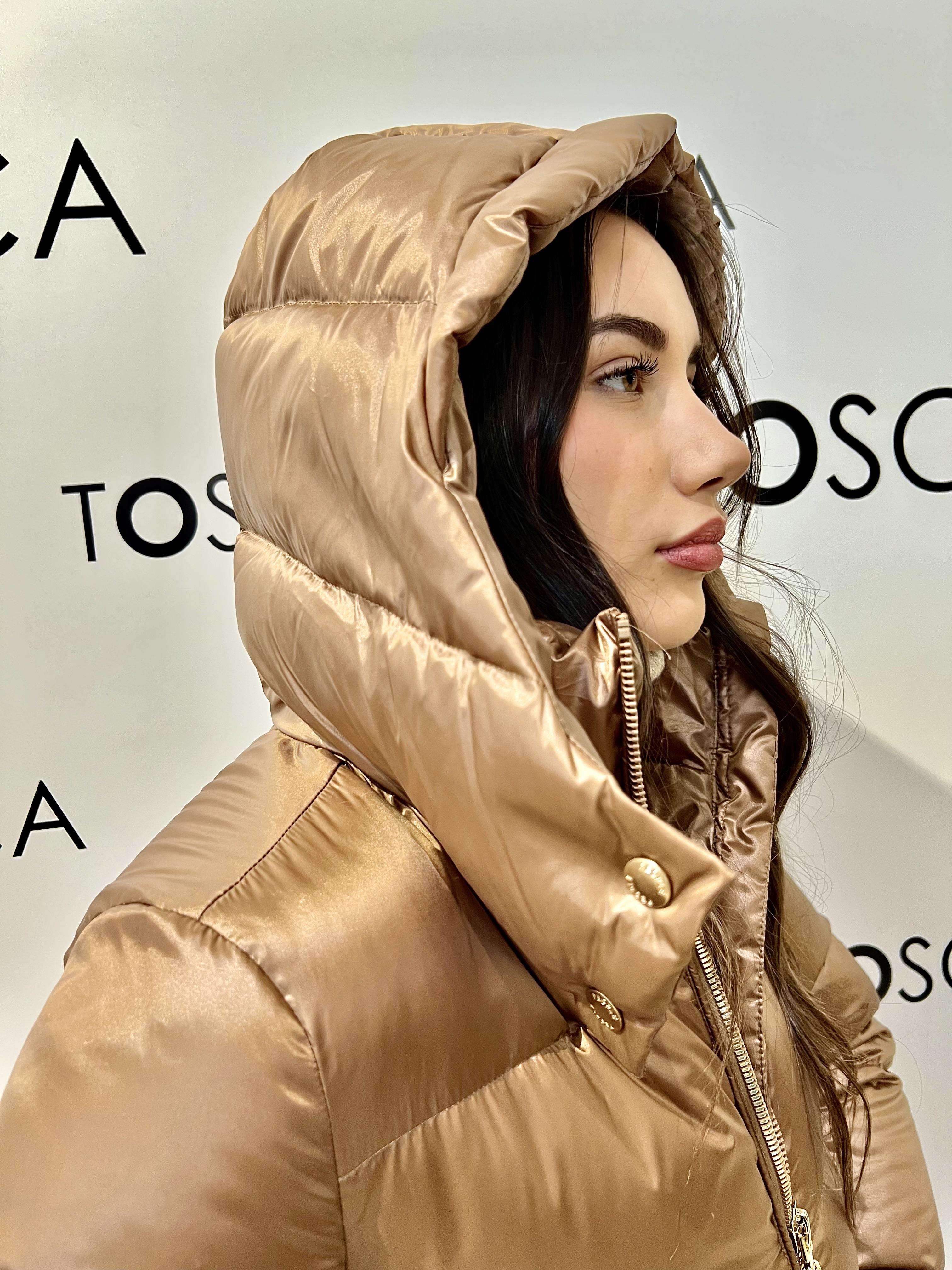 Piumino Kinujo People KINUJO PM839BRONZO PEOPLE