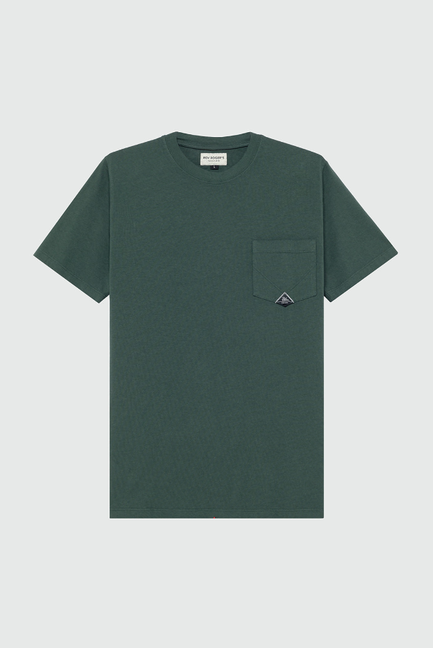 t-shirt pocket man heavy jersey 