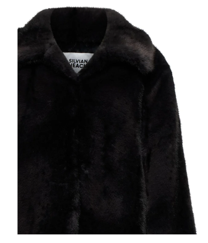 ecopelliccia silvian heach GPA25011PLMARRONE SILVIAN HEACH