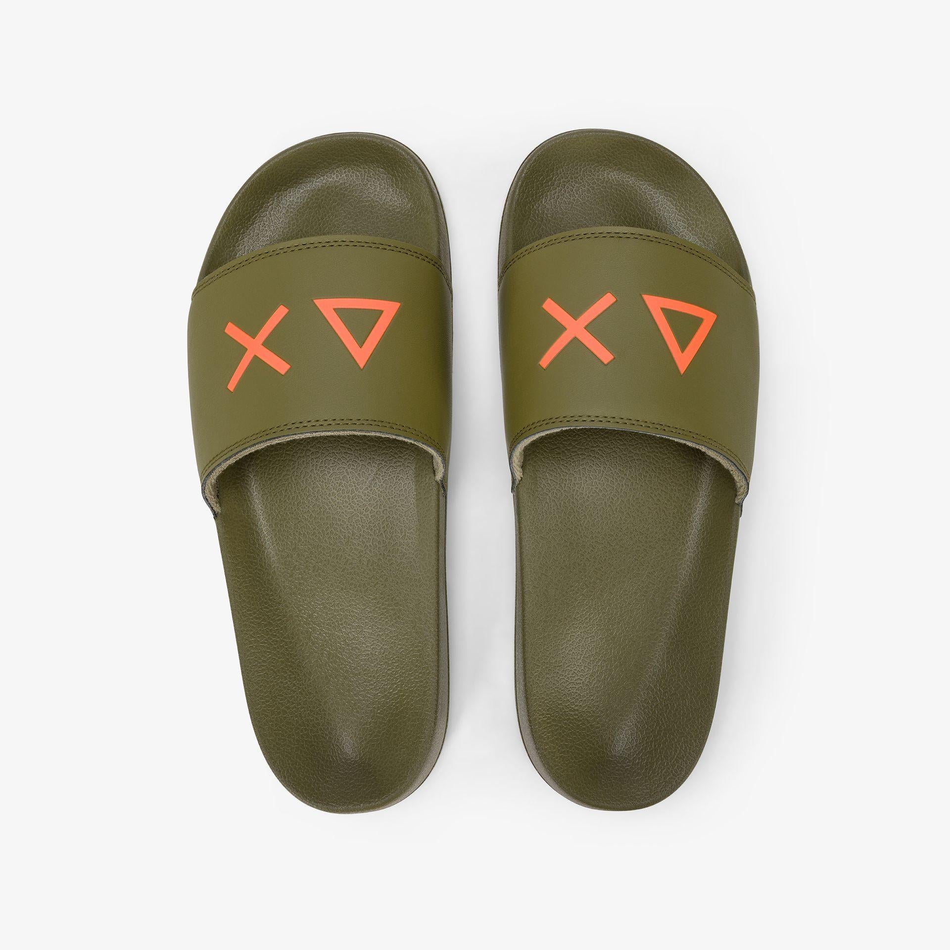slippers logo X36110VERDE SUN68