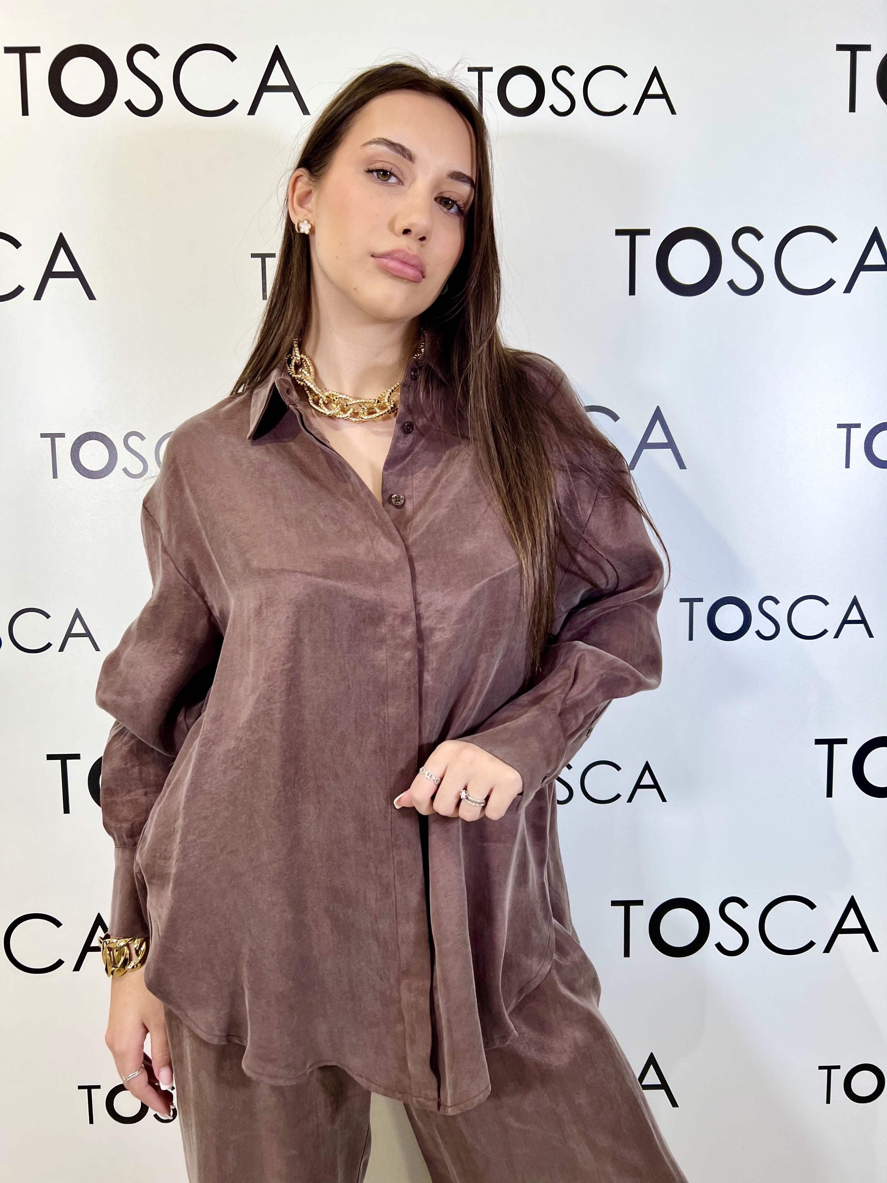 camicia in yocell ferrone S7XBFMACETAMOKA FERRONE
