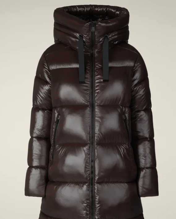 piumino lungo donna animal free isabel D45510WLOVE21 4009 SAVE THE DUCK