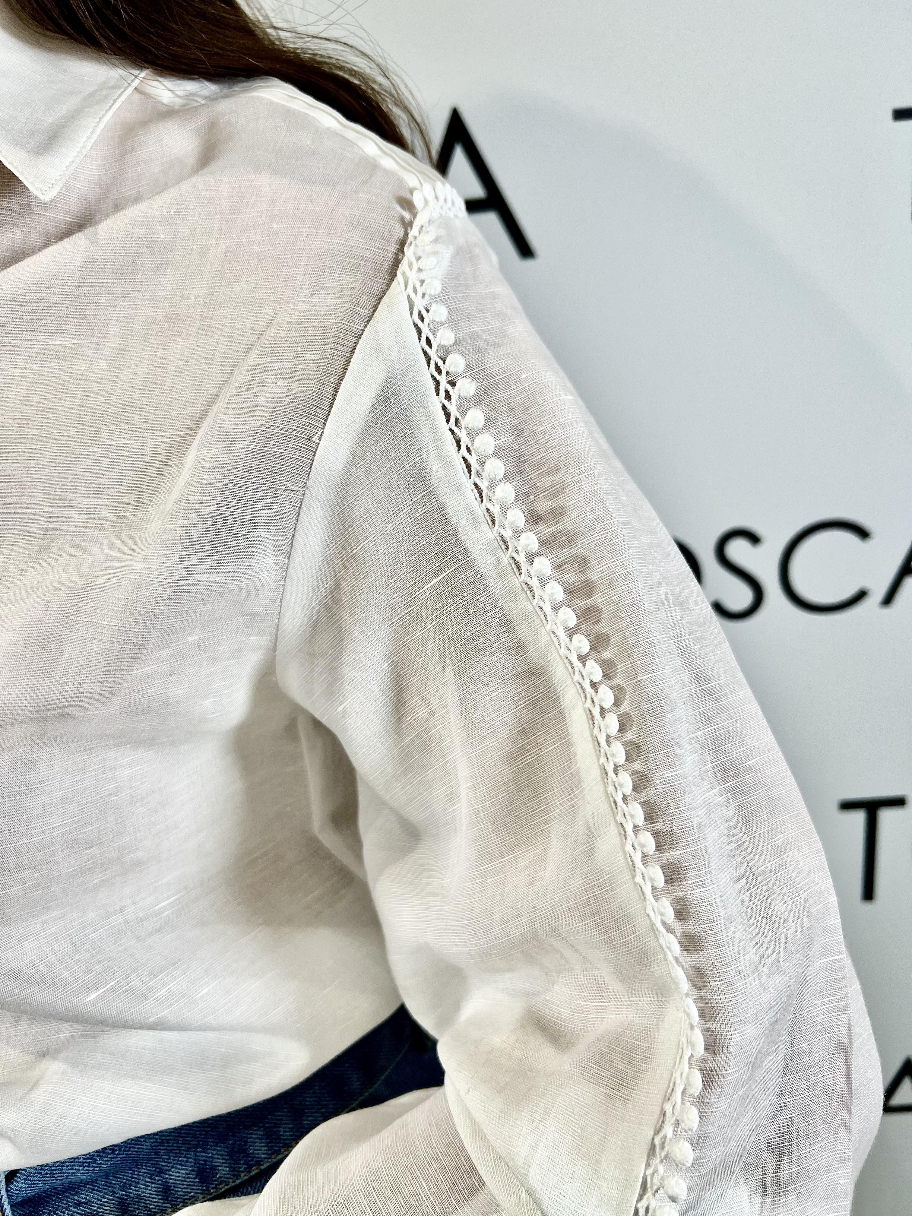 camicia silvian heach GPP26261CABIANCO SILVIAN HEACH