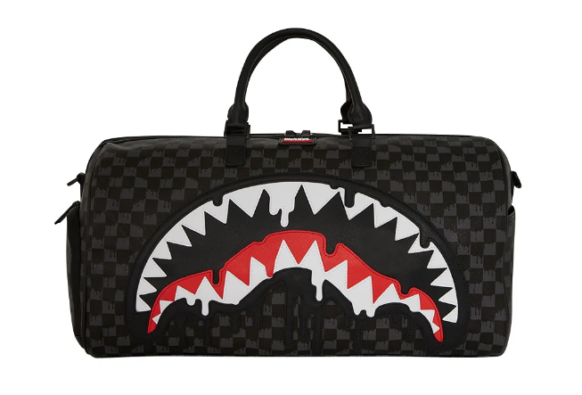 borsone midnight dripping shark in paris duffle 910D7966NSZNERO SPRAYGROUND