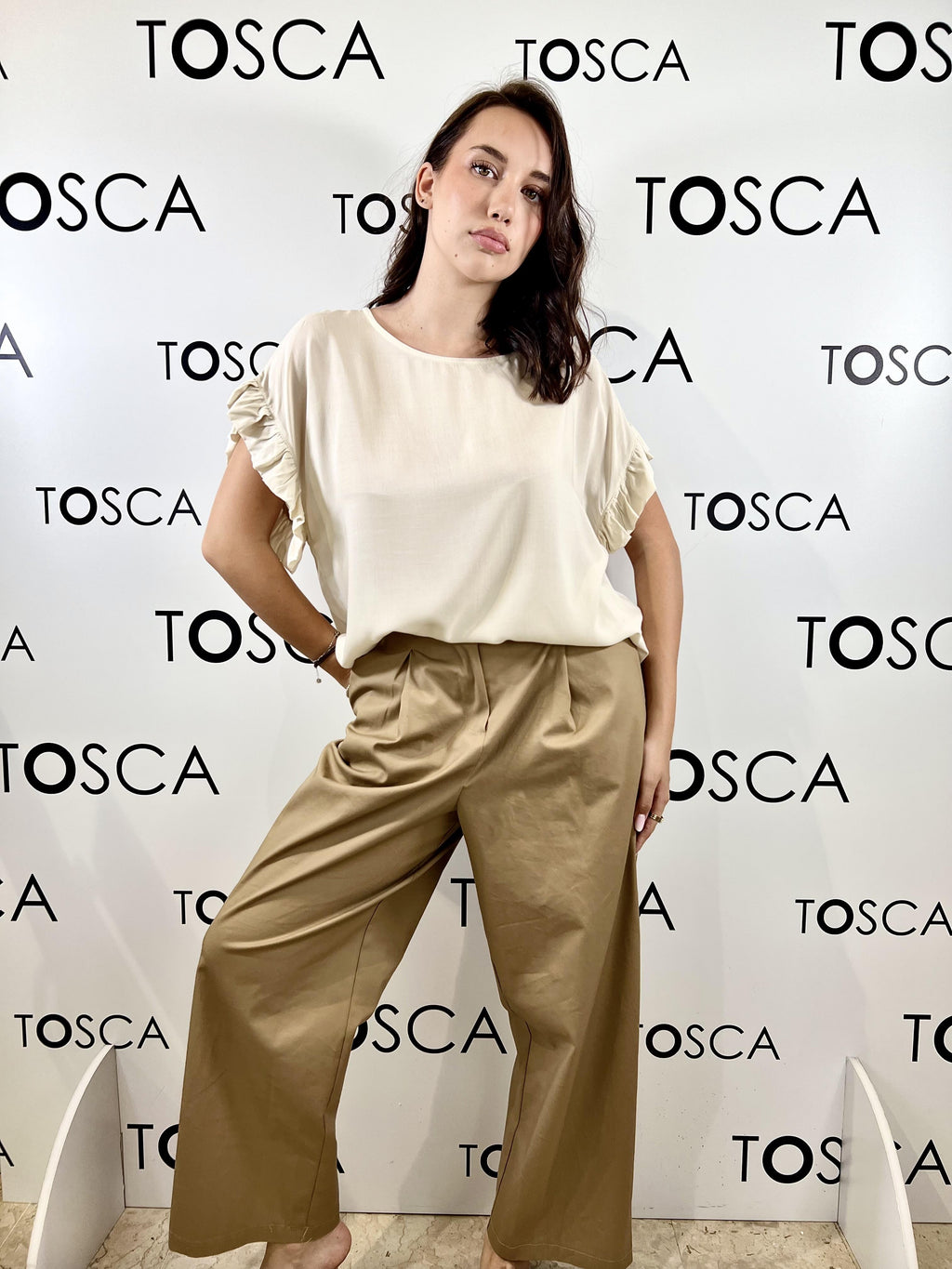 blusa in viscosa souvenir 