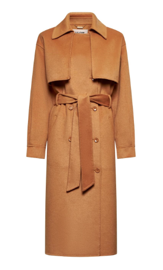 trench coat con patta e cintura silvian heach GPA25162CPCAMMELLO SILVIAN HEACH