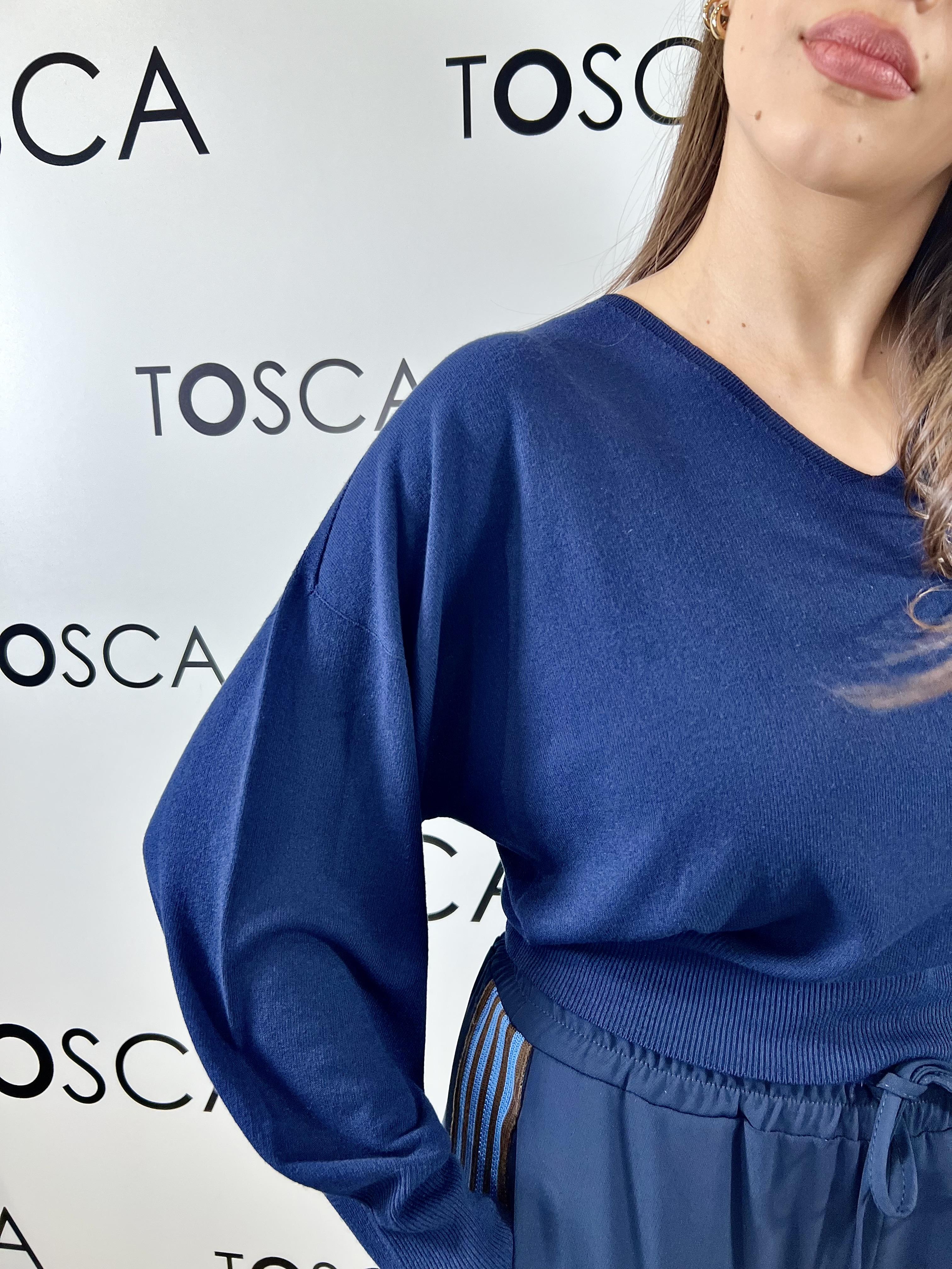 maglia scollo v kontatto 