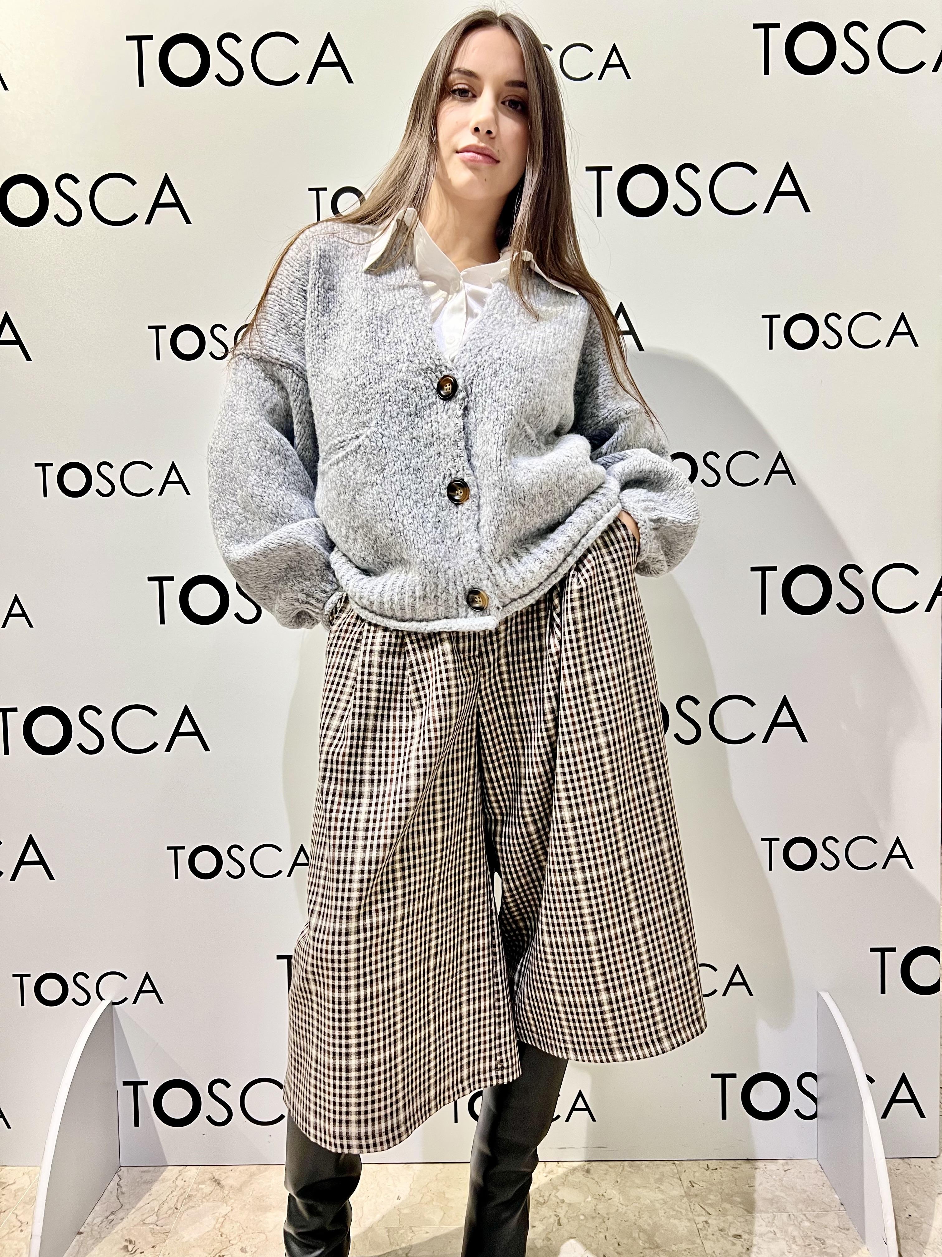 cardigan 3 bottoni haveone JIT-P020GRIGIO CHIARO HAVEONE