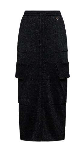 gonna midi lurex silvian heach GPA25205GONERO SILVIAN HEACH