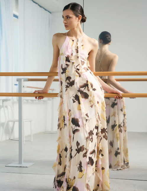 abito floreale ferrone S23XBFBABIATEFANTASIA UNICA FERRONE