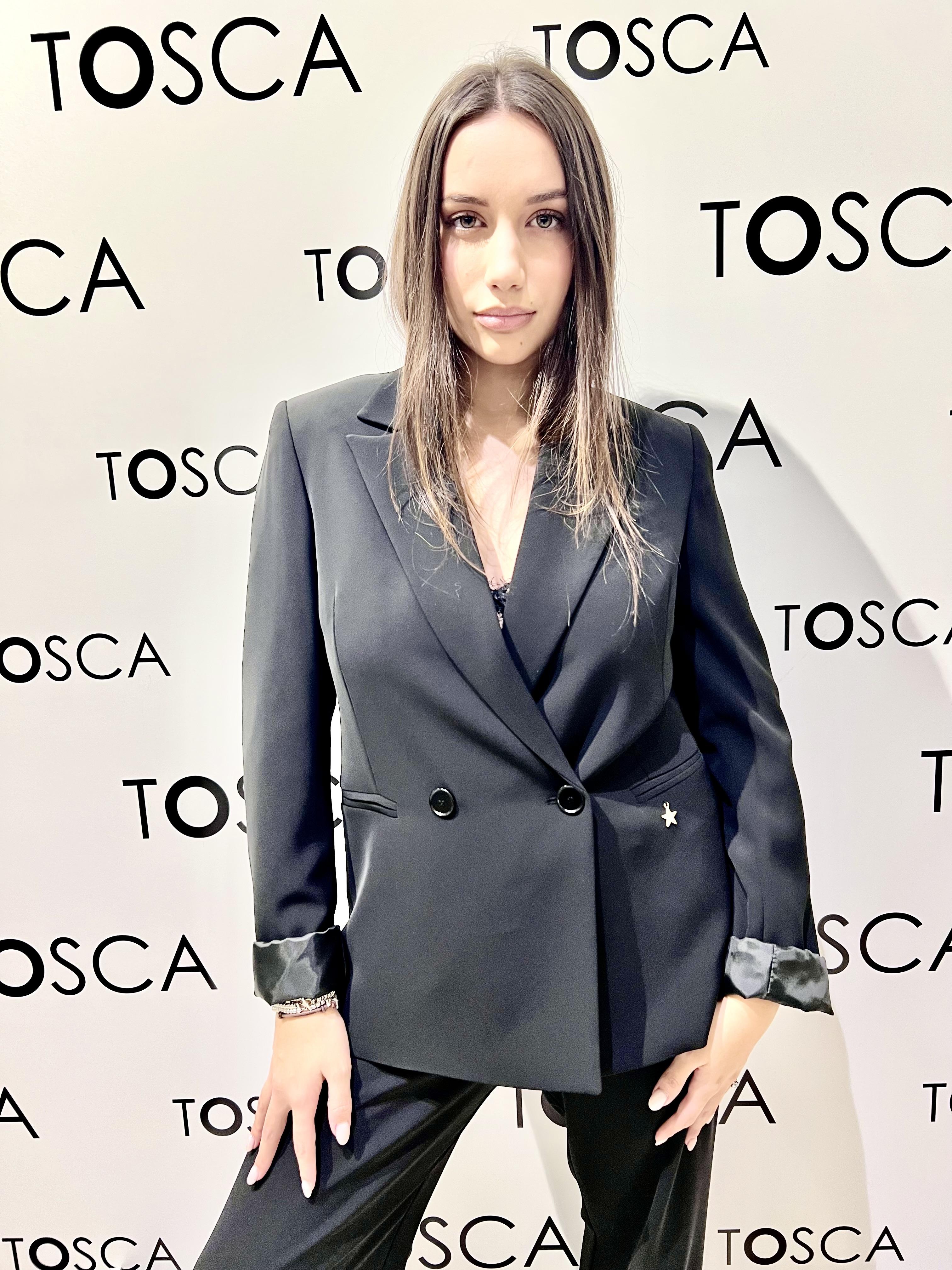 giacca doppiopetto e pantaloni  souvenir W38S0458-LUCENERO SOUVENIR