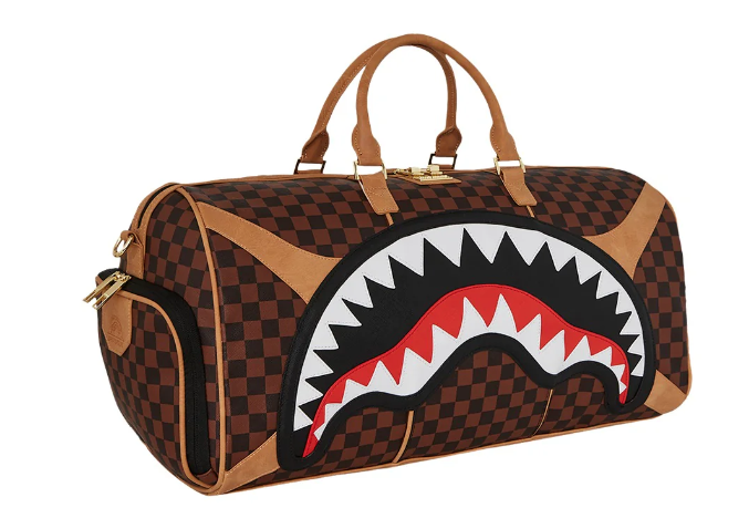 borsone sprayground hennyville duffle 910B7616NSZMARRONE SPRAYGROUND