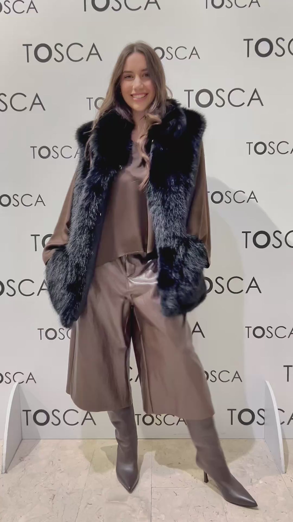 Gilet in ecopelliccia