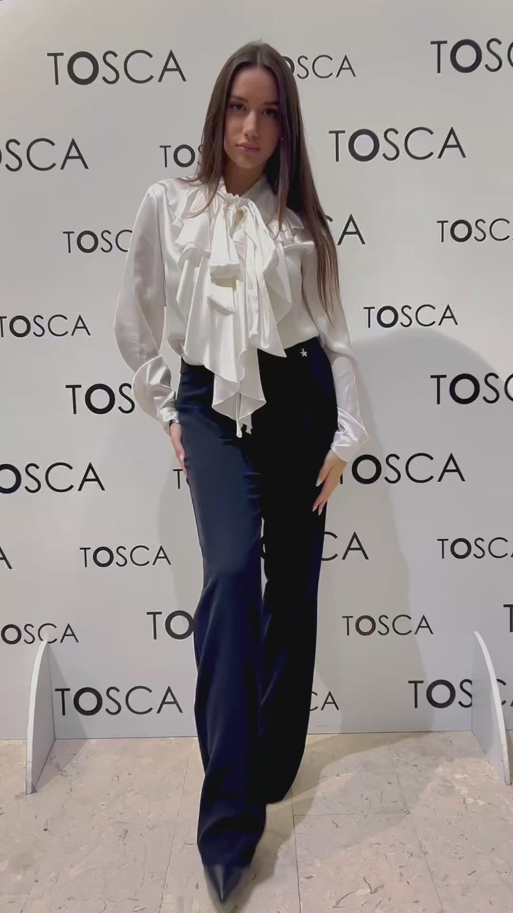 camicia con fiocco souvenir
