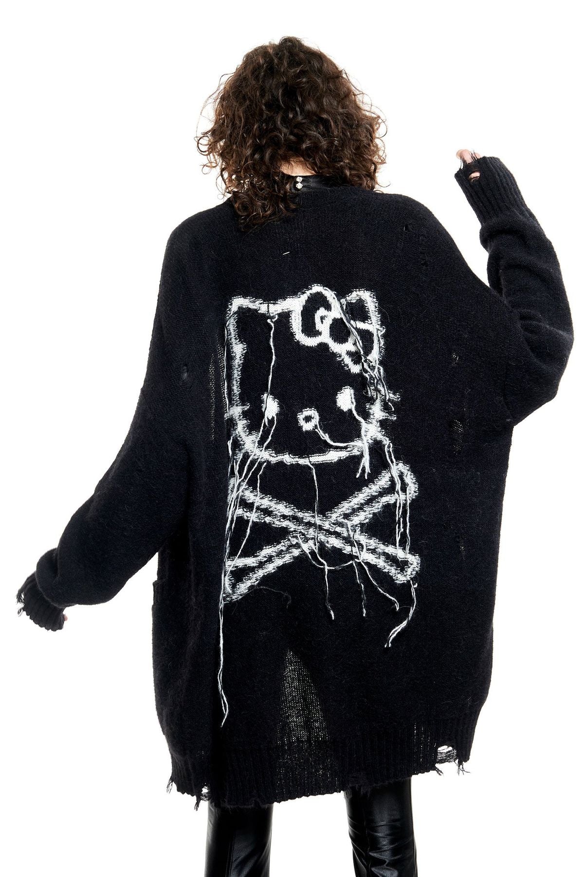 Cardigan Kitty Punk Aniye By