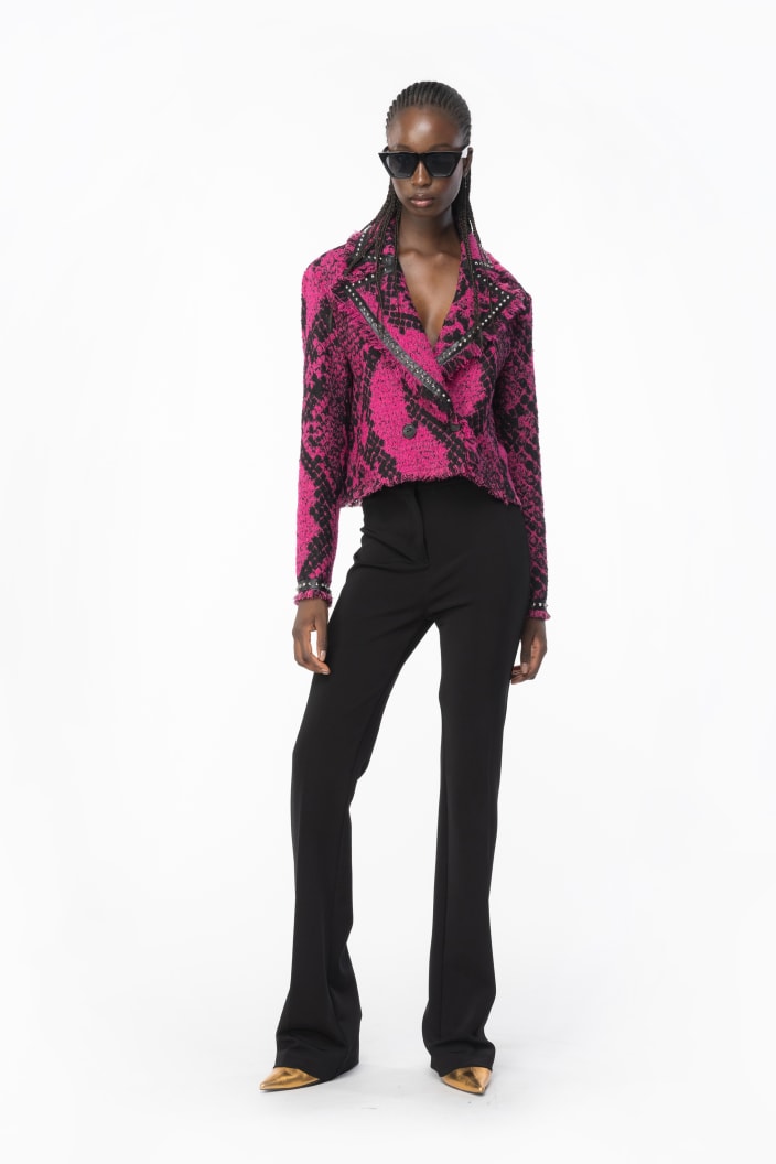 Pantalone Hulka Neoprene Fluido Pinko